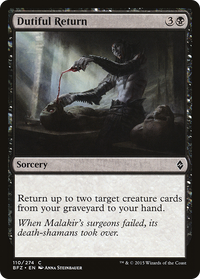 Dutiful Return [Battle for Zendikar]