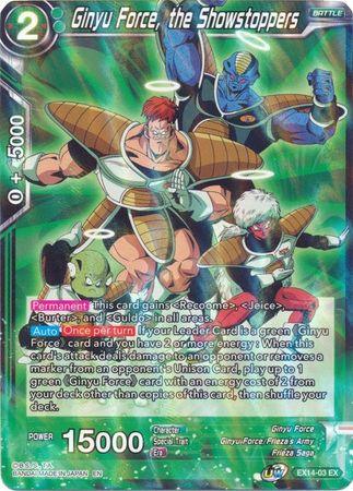 Ginyu Force, the Showstoppers (EX14-03) [Battle Advanced] - POKÉ JEUX