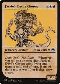 Farideh, Devil's Chosen (Showcase) [Dungeons & Dragons: Adventures in the Forgotten Realms]