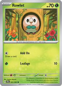 Rowlet (3/064) - SV Shrouded Fable