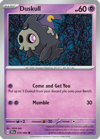 Duskull (18/064)  - SV Shrouded Fable