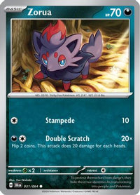 Zorua (31/064) - SV Shrouded Fable