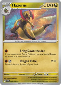 Haxorus (46) - SV Shrouded Fable Holofoil