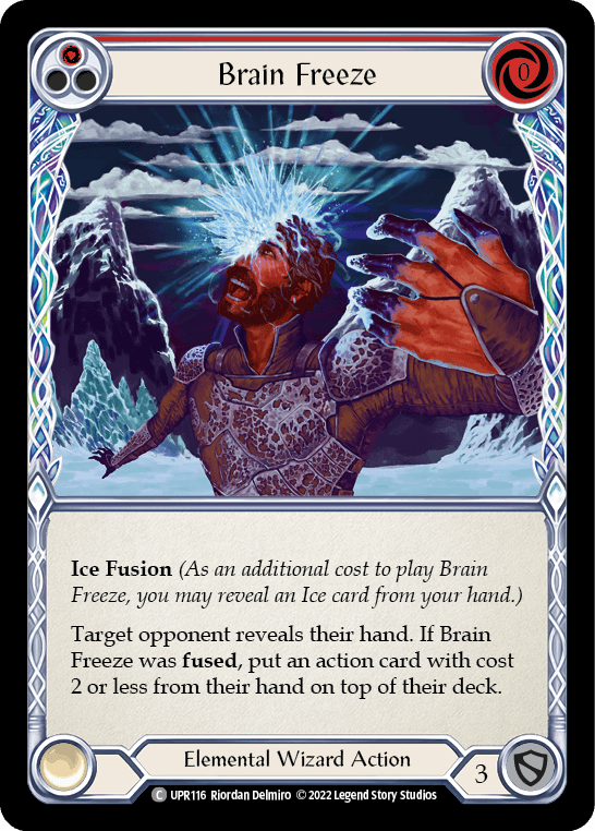 Brain Freeze (Red) [UPR116] (Uprising) - POKÉ JEUX