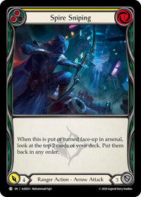 Spire Sniping (Yellow) [AAZ023] (Armory Deck: Azalea)