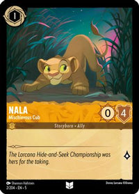 Nala - Mischievous Cub (2/204) [Shimmering Skies]