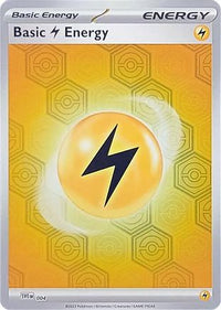 Basic Lightning Energy (4) - SV Shrouded Fable Reverse Holofoil