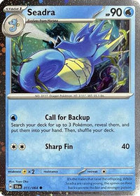 Seadra (Cosmos Holo) (11/064)  - Miscellaneous Cards & Products Holofoil