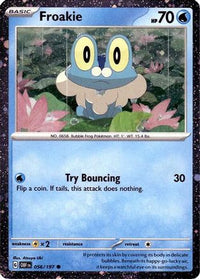 Froakie (Cosmos Holo) (56/197)  - Miscellaneous Cards & Products Holofoil