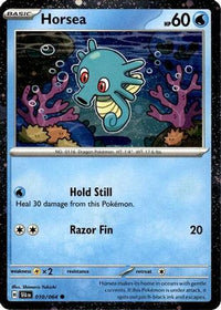 Horsea (Cosmos Holo) (10/064)  - Miscellaneous Cards & Products Holofoil