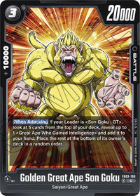 Golden Great Ape Son Goku [Raging Roar]