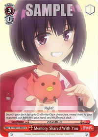 Memory Shared With You [Ayakashi Triangle]