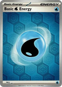 Basic Water Energy (3) - SV Shrouded Fable Reverse Holofoil