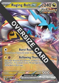 Raging Bolt ex (123/162)  - Jumbo Cards Holofoil
