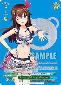 Summer Splash Party! Tokino Sora (HOL/WE44-E23SP SP) [hololive production Summer Collection Premium Booster]