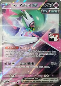 Iron Valiant ex (89/182)  - Prize Pack Series Cards Holofoil