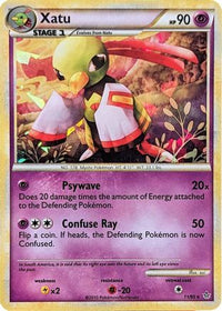 Xatu (Cracked Ice Holo) (11/95)  - Blister Exclusives Holofoil