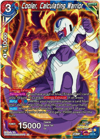 Cooler, Calculated Warrior (BT18-141) [Dawn of the Z-Legends] - POKÉ JEUX