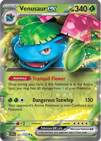 Venusaur ex (1/142) - SV07 Stellar Crown Holofoil