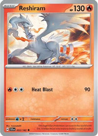 Reshiram (22/142) - SV07 Stellar Crown