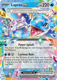 Lapras ex (32/142) - SV07 Stellar Crown Holofoil
