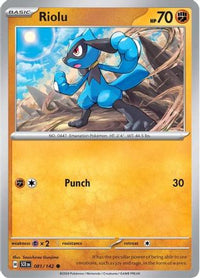 Riolu (81/142) - SV07 Stellar Crown