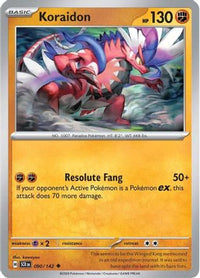 Koraidon (90/142) - SV07 Stellar Crown