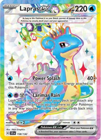 Lapras ex (158/142)  - SV07 Stellar Crown Holofoil
