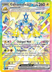 Galvantula ex (168/142)  - SV07 Stellar Crown Holofoil