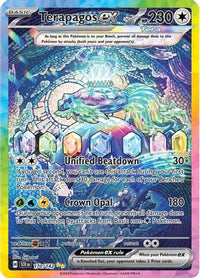 Terapagos ex (170/142) - SV07 Stellar Crown Holofoil
