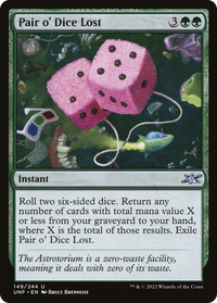 Paire de dés perdus [Infini] 