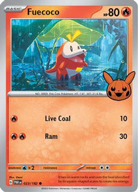 Fuecoco (23) - Trick or Trade BOOster Bundle 2024