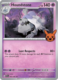 Houndstone (43/091)  - Trick or Trade BOOster Bundle 2024