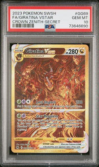 GIRATINA VSTAR #GG69 PSA 10 Cert #73646690