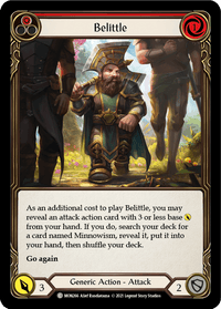 Belittle (Red) [MON266] (Monarch) 1st Edition Normal - POKÉ JEUX