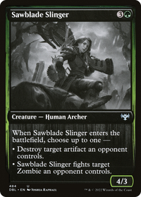 Sawblade Slinger [Innistrad: Double Feature]