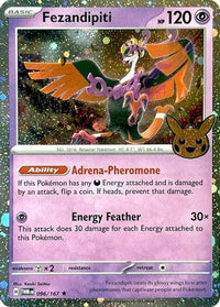 Fezandipiti (Cosmos Holo) (96) - Trick or Trade BOOster Bundle 2024 Holofoil