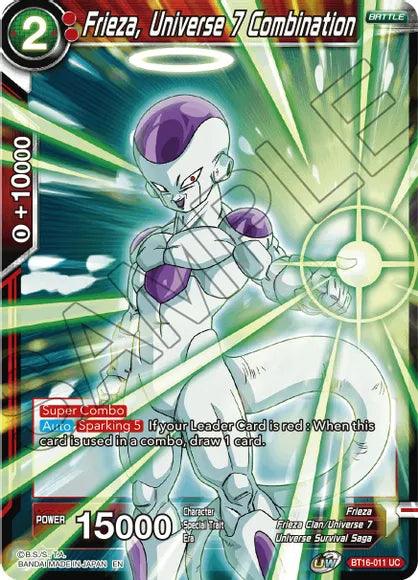 Frieza, Universe 7 Combination (BT16-011) [Realm of the Gods] - POKÉ JEUX