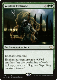 Verdant Embrace [Dungeons & Dragons: Adventures in the Forgotten Realms Commander]