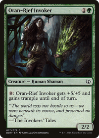 Oran-Rief Invoker [Duel Decks: Nissa vs. Ob Nixilis]
