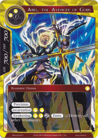 Abel, le vengeur des dieux (Memoria001) [Cartes Memoria Alice Origin] 