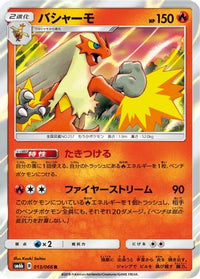 Blaziken 013/066 - SM6b Champion Road Holofoil (Japanese)