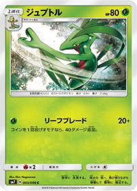 Grovyle 003/096 - SM7 SkySplitting Charisma  (Japanese)
