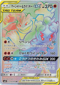 Marshadow & Machamp GX 110/095 - SM10 Double Blaze Holofoil (Japanese)