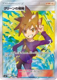 Blue's Strategy 106/094 - SM11 Miracle Twin Holofoil (Japanese)