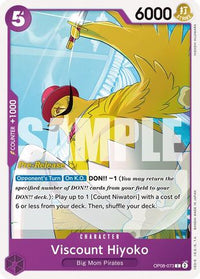 Viscount Hiyoko [Two Legends Pre-Release Cards]