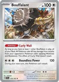 Bouffalant - (119/142)  - Deck Exclusives