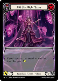 Hit the High Notes (Red) [ARA011] (Rosetta Aurora Blitz Deck)