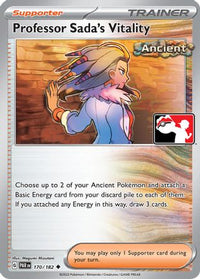 Professor Sada's Vitality (170) - Prize Pack Series Cards
