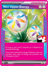 Neo Upper Energy (162/162)  - Prize Pack Series Cards Holofoil